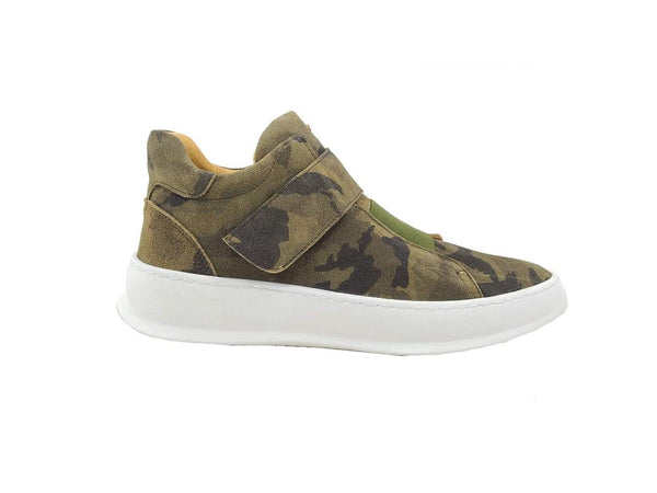 C&E Camoflage Suede Sneaker - Green
