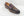 C&E Shoes Canvas Calfskin Loafer - Brown/Burgundy