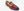Carrucci Canvas Calfskin Loafer - Burgundy/Camel