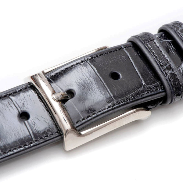 Mezlan Alligator Belt - Grey