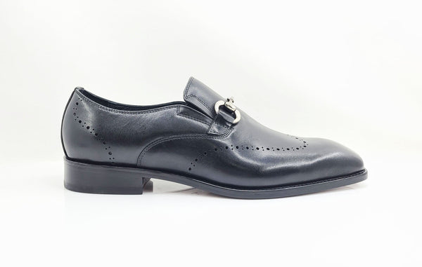 C&E Shoes Calfskin Shoe - Black