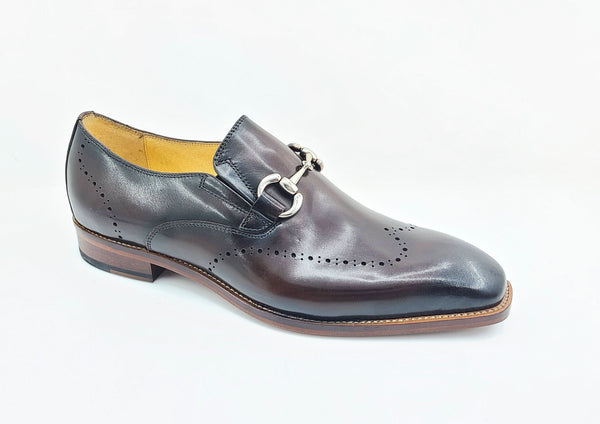 C&E Shoes Calfskin Shoe - Chestnut