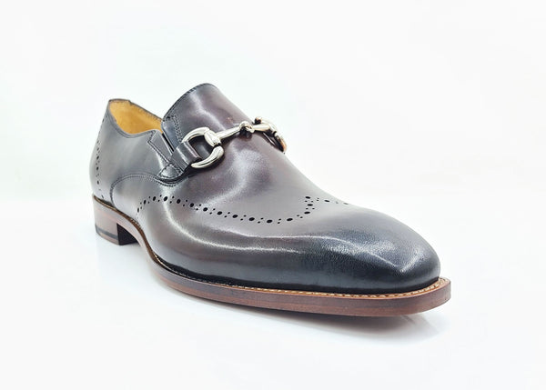 C&E Shoes Calfskin Shoe - Chestnut
