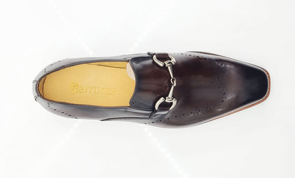 C&E Shoes Calfskin Shoe - Chestnut