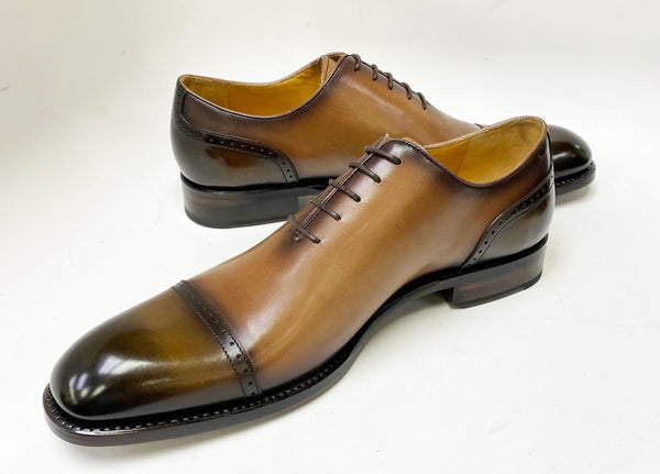 Ugo Vasare Shoes Anthony Calfskin Oxford - Walnut/Brown