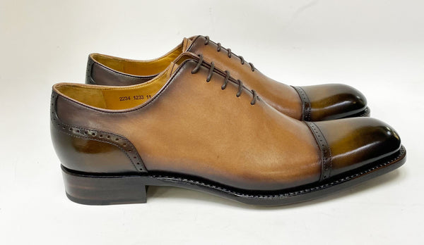 Ugo Vasare Shoes Anthony Calfskin Oxford - Walnut/Brown