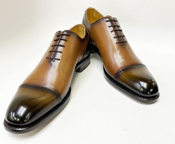 Ugo Vasare Shoes Anthony Calfskin Oxford - Walnut/Brown