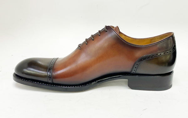 Ugo Vasare Shoes Anthony Calfskin Oxford - Walnut/Brown