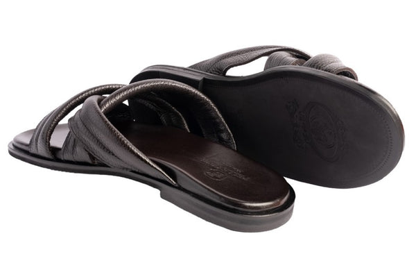 Pelle Balaer Calfskin Sandal - Brown