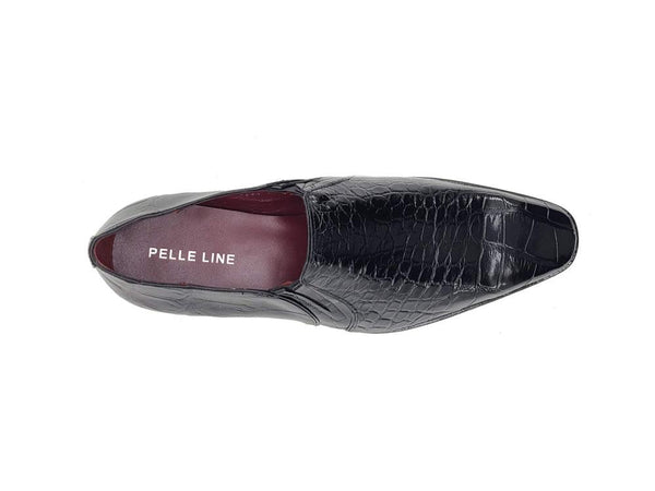 Pelle Exotics Bellini Alligator Loafer - Black