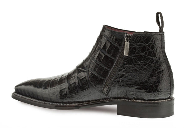 Mezlan Blackmore Crocodile Boot - Black