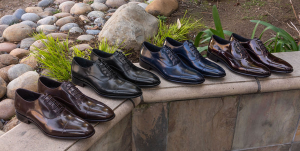Corrente Cordovan Leather Oxford - Brown