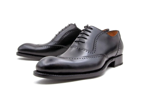 Ugo Vasare Charlton Calfskin Oxford - Black