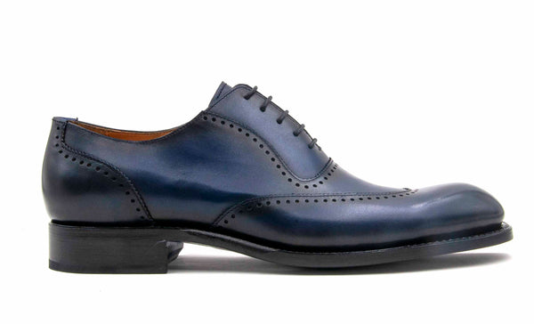 Ugo Vasare Charlton Calfskin Oxford - Navy
