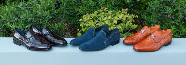 Corrente Suede Loafer - Navy