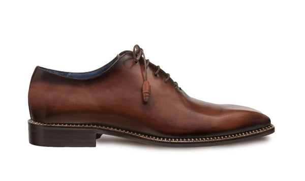 Mezlan Enterprise Calfskin Oxford - Brown