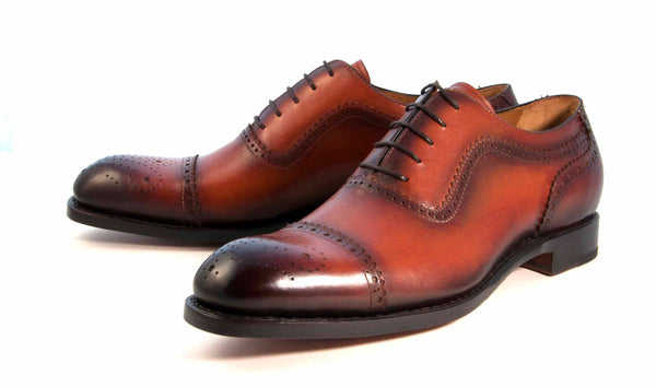 Ugo Vasare Leather Oxford - Camel