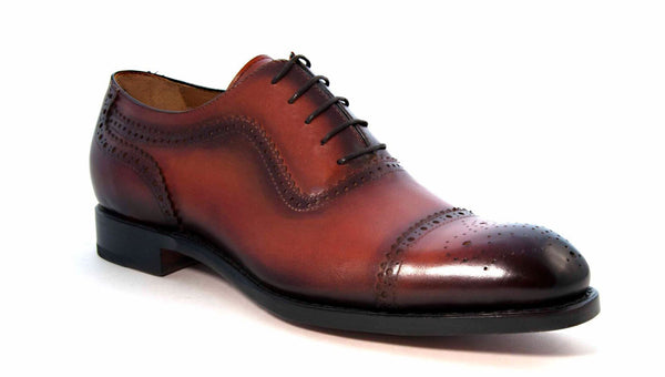 Ugo Vasare Leather Oxford - Camel