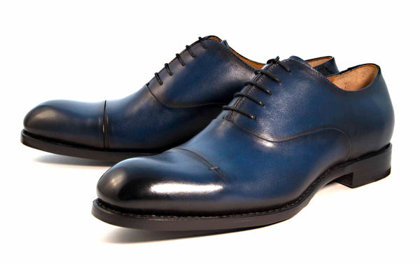 Ugo Vasare Leather Oxford - Navy
