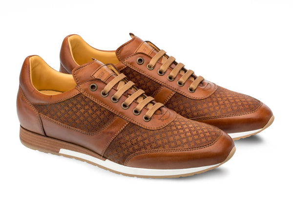 Mezlan Maxim Suede Sneaker - Tan