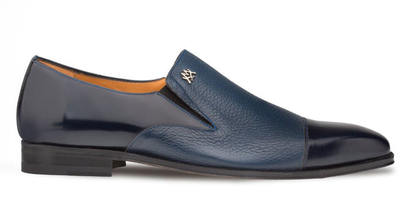 Mezlan Milani Deerskin Shoe - Blue