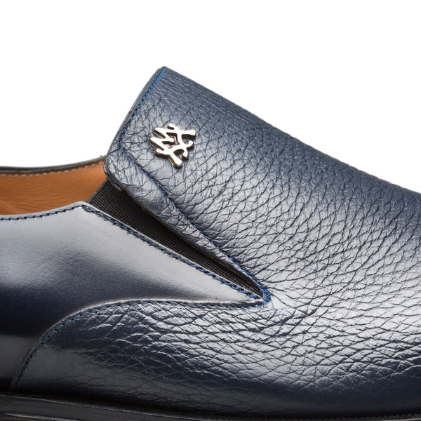 Mezlan Milani Deerskin Shoe - Blue