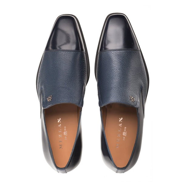 Mezlan Milani Deerskin Shoe - Blue
