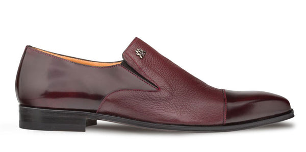 Mezlan Milani Deerskin Shoe - Burgundy