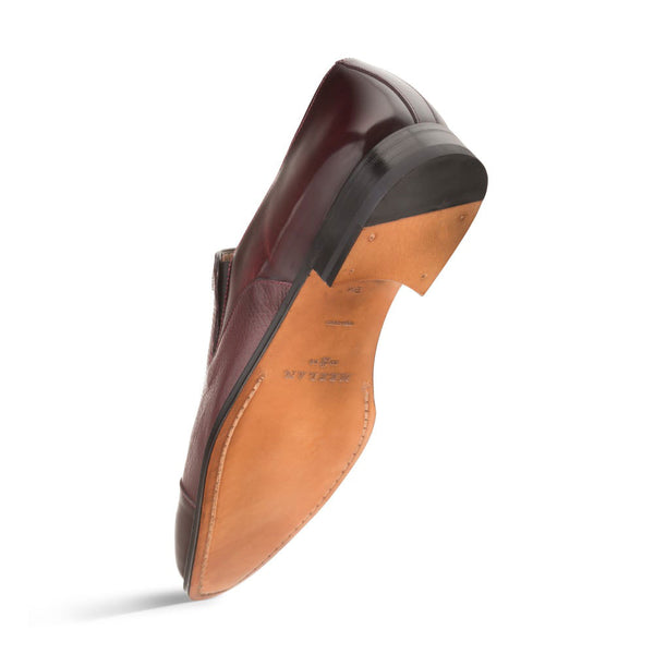 Mezlan Milani Deerskin Shoe - Burgundy