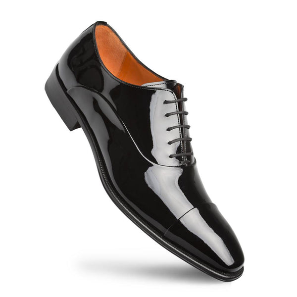 Mezlan Patent Leather Oxford - Black