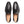 Mezlan Calfskin Penny Loafer - Black