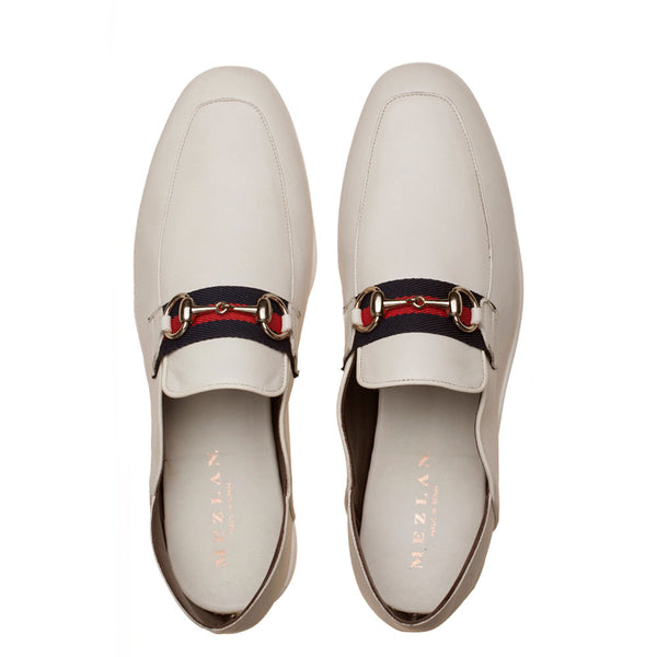 Mezlan Collapsible Heel Slipper - Bone