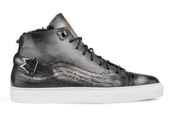 Mezlan Patina Calfskin - Grey