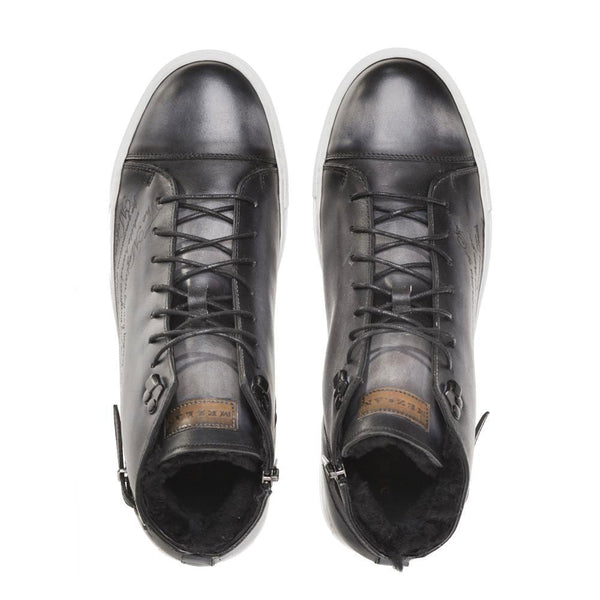Mezlan Patina Calfskin - Grey