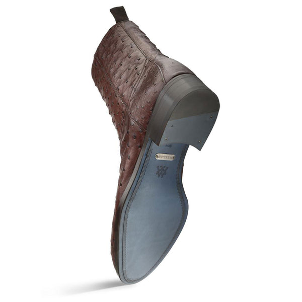Mezlan Ostrich Boot - Tabac