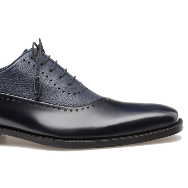 Mezlan Postdam Calfskin Oxford - Blue