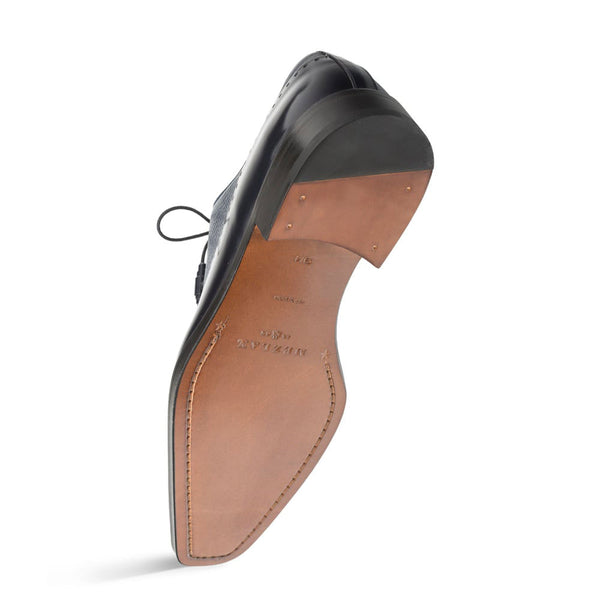 Mezlan Postdam Calfskin Oxford - Blue