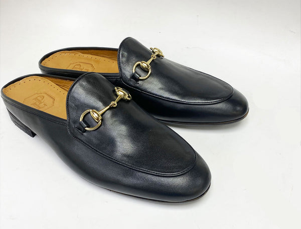 Pelle Calfskin Slide - Black