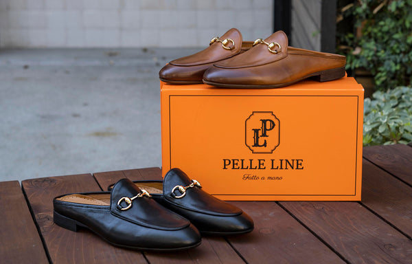 Pelle Calfskin Slide - Tan