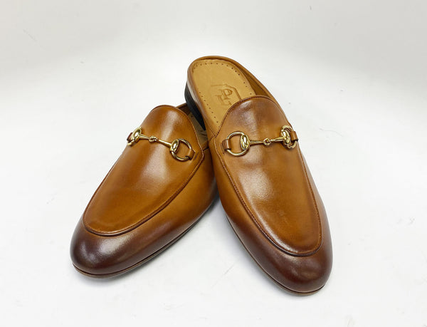 Pelle Calfskin Slide - Tan