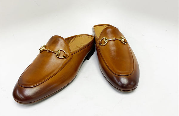 Pelle Calfskin Slide - Tan